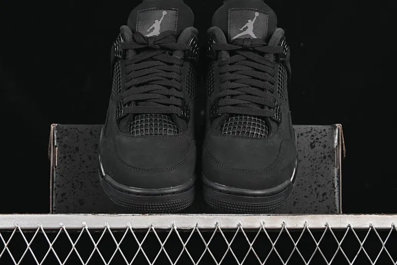 All categories Air Jordan Jordan series basketball shoes Air Jordan 4 GX foreign trade version Air Jordan 4 Retro "Black Cat" AJ4 Joe 4 new black cat FV5029-010